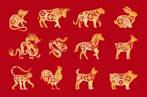 Die zwölf chinesischen Tierzeichen und die Legende vom Wettrennen
