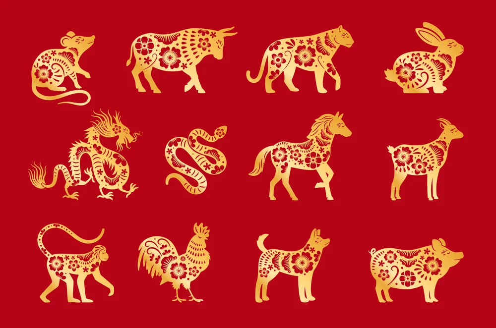 Die zwölf chinesischen Tierzeichen und die Legende vom Wettrennen
